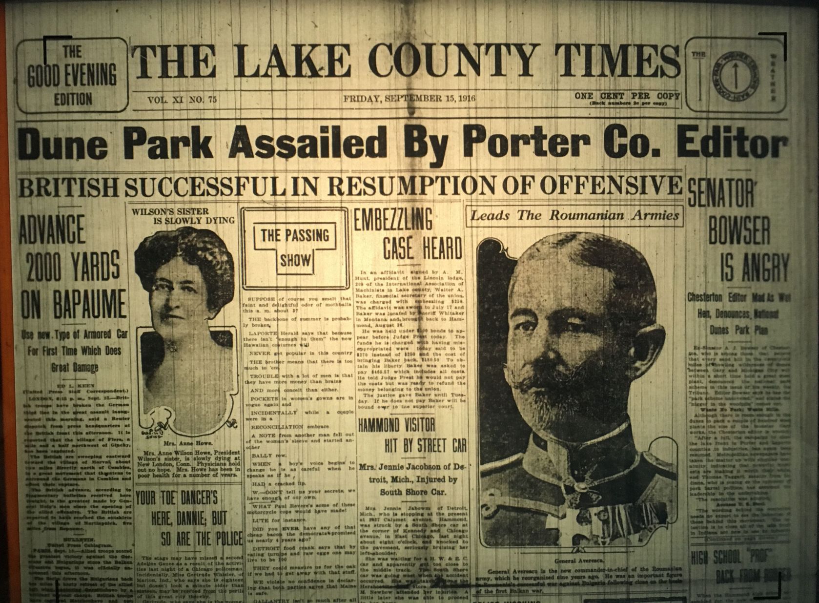 Pageant played role in saving Indiana Dunes
